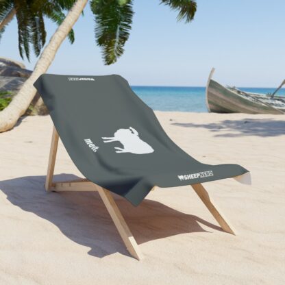 meh. Sheep Beach Towel - Image 4