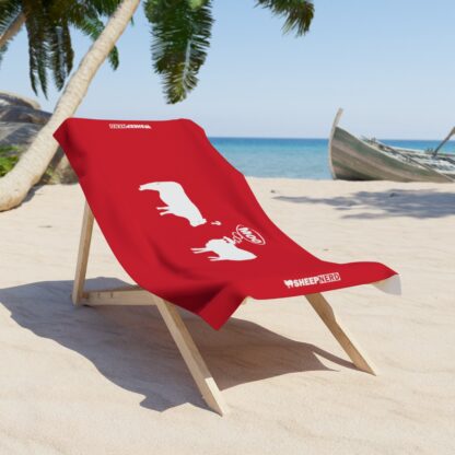 MOO Sheep Beach Towel - Image 4