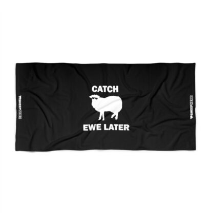 CATCH EWE LATER Beach Towel - Image 3