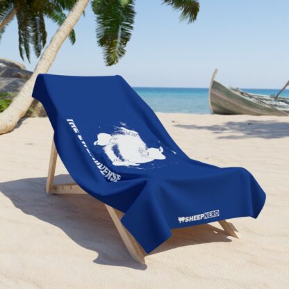 I LOVE THE EWENIVERSE Beach Towel - Image 2