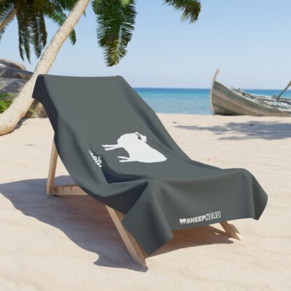 meh. Sheep Beach Towel - Image 2