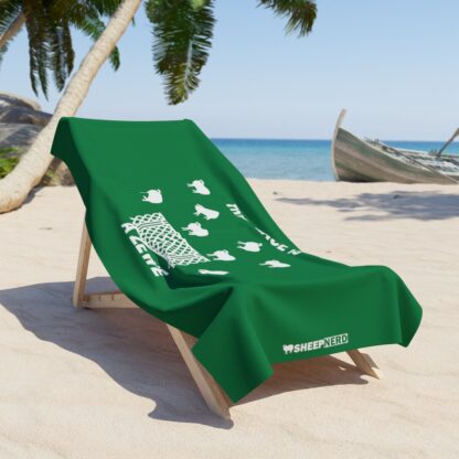 THIS PLACE IS A ZEWE Beach Towel - Image 2