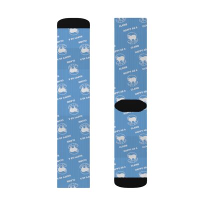 HAPPY AS A CLAMB Sublimation Socks - Image 7