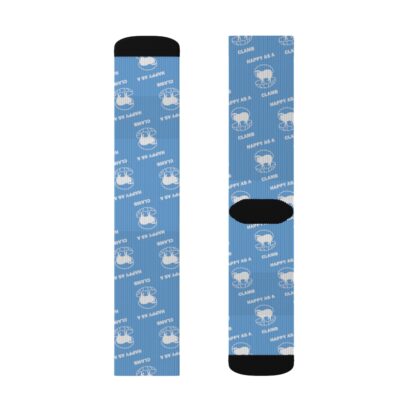 HAPPY AS A CLAMB Sublimation Socks - Image 8