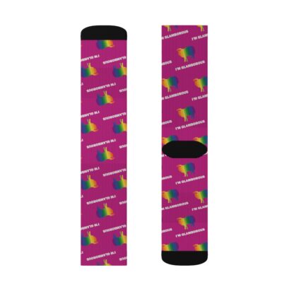 I'M GLAMBOROUS Sublimation Socks - Image 7