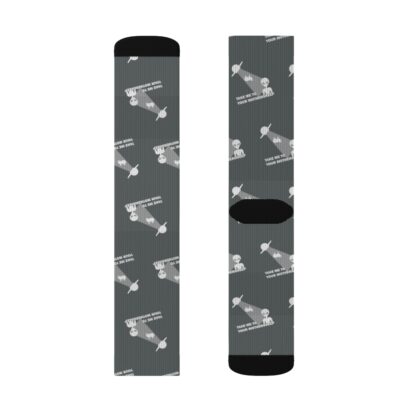 TAKE ME TO YOUR MOTHERSHEEP Sublimation Socks - Image 7