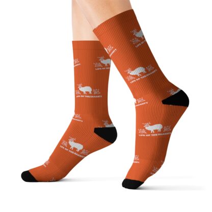 LIFE OF THE BAAAHTY Sublimation Socks - Image 5