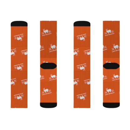 LIFE OF THE BAAAHTY Sublimation Socks - Image 6