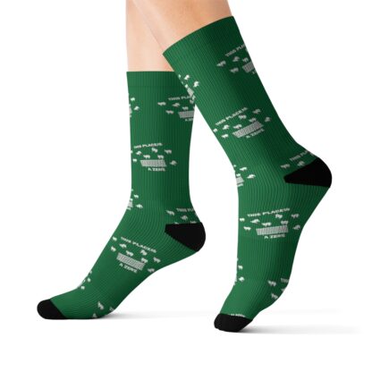 THIS PLACE IS A ZEWE Sublimation Socks - Image 5