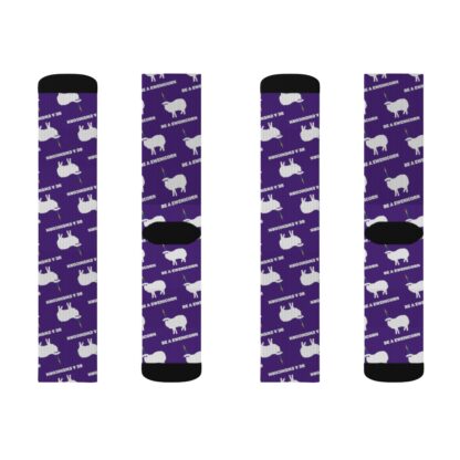 BE A EWENICORN Sublimation Socks - Image 6