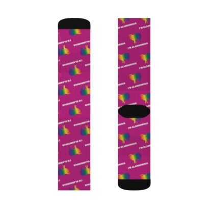 I'M GLAMBOROUS Sublimation Socks - Image 3