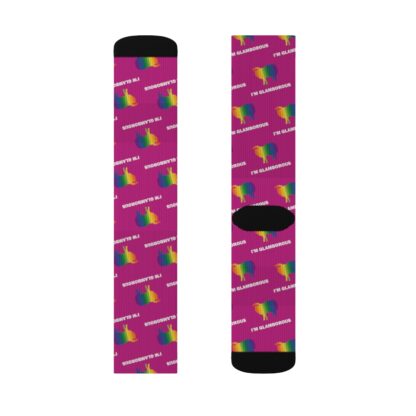 I'M GLAMBOROUS Sublimation Socks - Image 4