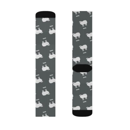 meh. Sheep Sublimation Socks - Image 3