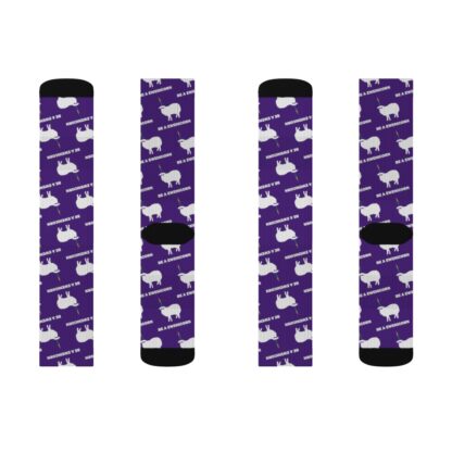 BE A EWENICORN Sublimation Socks - Image 2