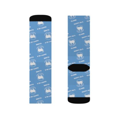 HAPPY AS A CLAMB Sublimation Socks - Image 11