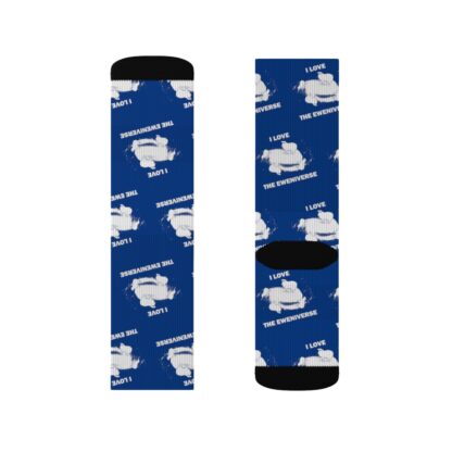 I LOVE THE EWENIVERSE Sublimation Socks - Image 11