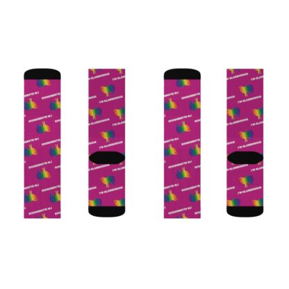 I'M GLAMBOROUS Sublimation Socks - Image 10