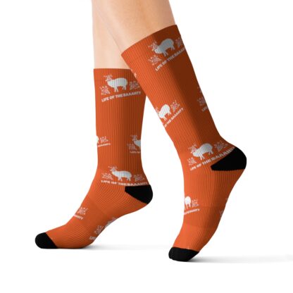 LIFE OF THE BAAAHTY Sublimation Socks - Image 9