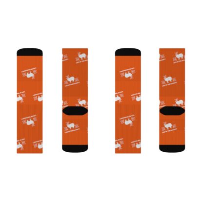 LIFE OF THE BAAAHTY Sublimation Socks - Image 10