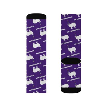 BE A EWENICORN Sublimation Socks - Image 11