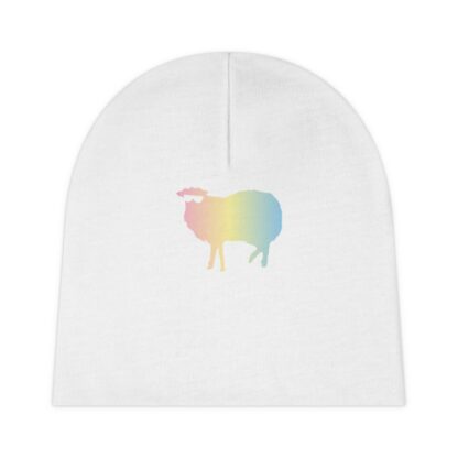 Cotton Candy Sheep Baby Beanie (AOP) - Image 2