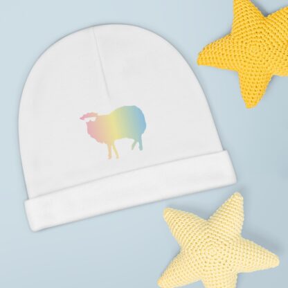 Cotton Candy Sheep Baby Beanie (AOP)