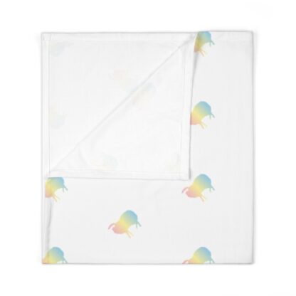 Cotton Candy Sheep Baby Swaddle Blanket - Image 3