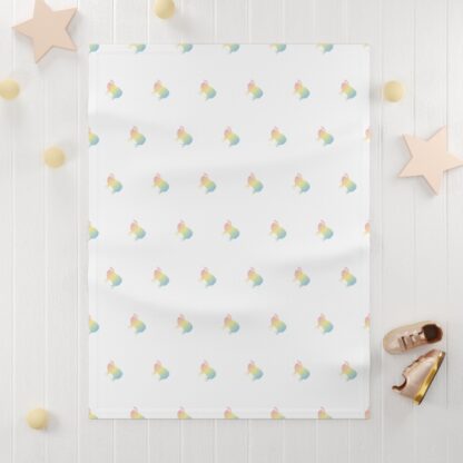 Cotton Candy Sheep Soft Fleece Baby Blanket