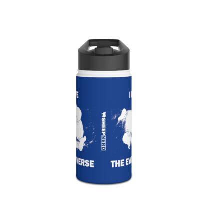 I LOVE THE EWENIVERSE Stainless Steel Water Bottle, Standard Lid - Image 8