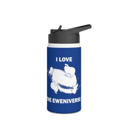 I LOVE THE EWENIVERSE Stainless Steel Water Bottle, Standard Lid - Image 11