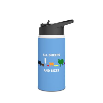 ALL SHEEPS AND SIZES Stainless Steel Water Bottle, Standard Lid - Image 11