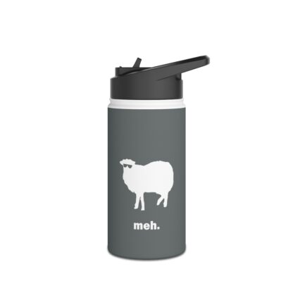 meh. Sheep Stainless Steel Water Bottle, Standard Lid - Image 11