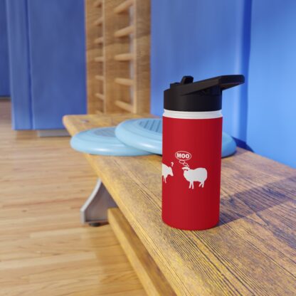 MOO Sheep Stainless Steel Water Bottle, Standard Lid - Image 14