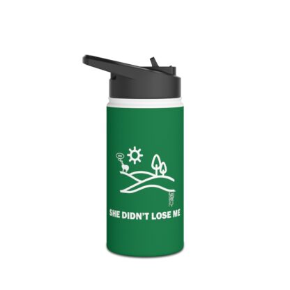 SHE DIDN'T LOSE ME Stainless Steel Water Bottle, Standard Lid - Image 10