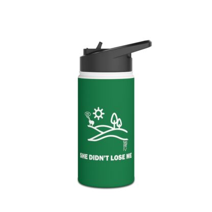 SHE DIDN'T LOSE ME Stainless Steel Water Bottle, Standard Lid - Image 11