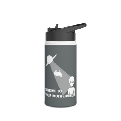 TAKE ME TO YOUR MOTHERSHEEP Stainless Steel Water Bottle, Standard Lid - Image 11