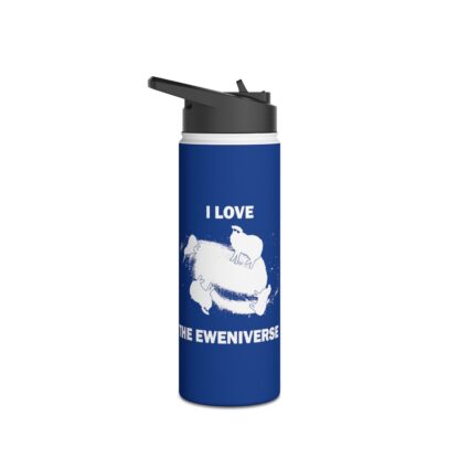 I LOVE THE EWENIVERSE Stainless Steel Water Bottle, Standard Lid