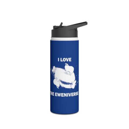 I LOVE THE EWENIVERSE Stainless Steel Water Bottle, Standard Lid - Image 4