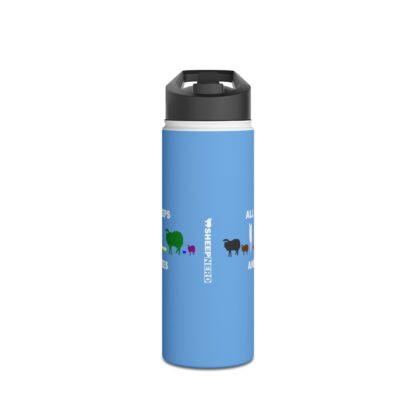 ALL SHEEPS AND SIZES Stainless Steel Water Bottle, Standard Lid - Image 2