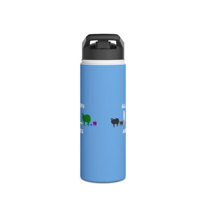 ALL SHEEPS AND SIZES Stainless Steel Water Bottle, Standard Lid - Image 3