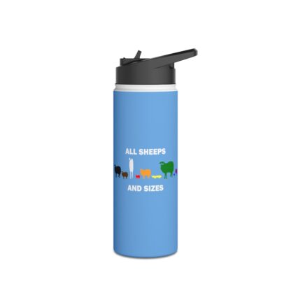 ALL SHEEPS AND SIZES Stainless Steel Water Bottle, Standard Lid - Image 4