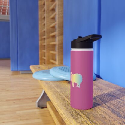 Cotton Candy Sheep Stainless Steel Water Bottle, Standard Lid - Image 7