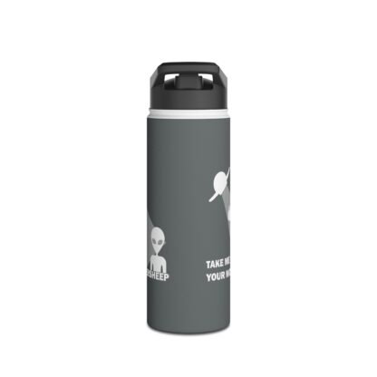 TAKE ME TO YOUR MOTHERSHEEP Stainless Steel Water Bottle, Standard Lid - Image 3