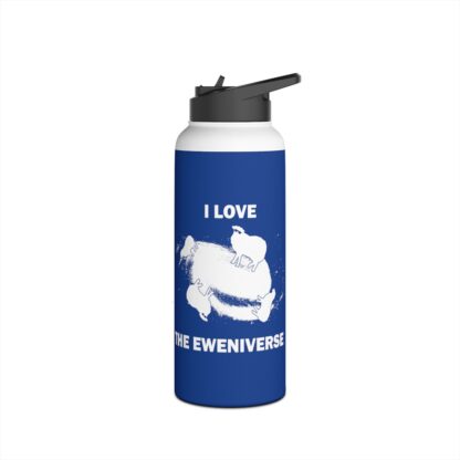 I LOVE THE EWENIVERSE Stainless Steel Water Bottle, Standard Lid - Image 18