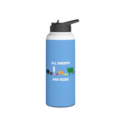 ALL SHEEPS AND SIZES Stainless Steel Water Bottle, Standard Lid - Image 18