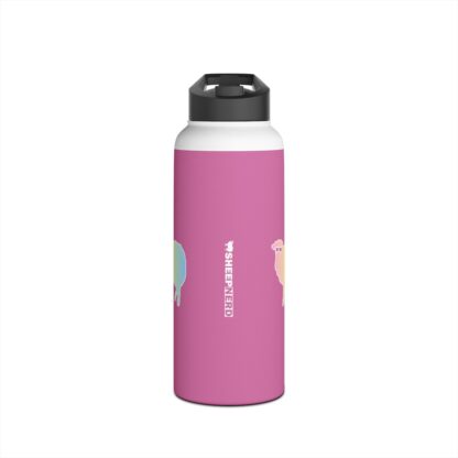 Cotton Candy Sheep Stainless Steel Water Bottle, Standard Lid - Image 15