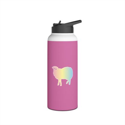 Cotton Candy Sheep Stainless Steel Water Bottle, Standard Lid - Image 18