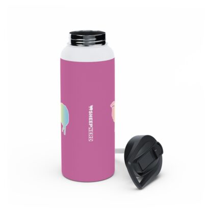 Cotton Candy Sheep Stainless Steel Water Bottle, Standard Lid - Image 19