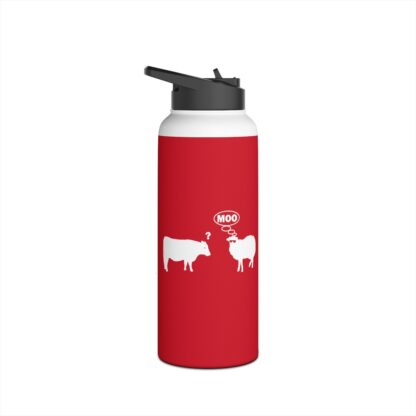 MOO Sheep Stainless Steel Water Bottle, Standard Lid - Image 17