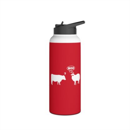 MOO Sheep Stainless Steel Water Bottle, Standard Lid - Image 18